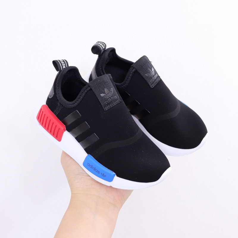 Adi NMD one pedal plus velvet two-color children_s shoes 22-35-6e5a0f7d